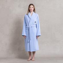 Ralph Lauren Home Denim Bear Bathrobe Blue