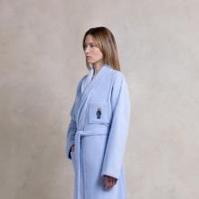 Ralph Lauren Home Denim Bear Bathrobe Blue