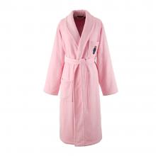 Ralph Lauren Home Denim Bear Bathrobe Pink