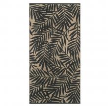 Cawo Maison Leaves Towel 6267 Basalt 37