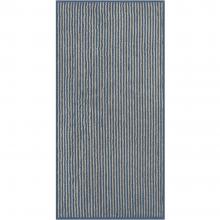 Cawo Two Tone Stripe Night Blue 10