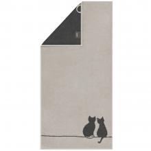 Cawo The You & Me Towel Platin / Basalt