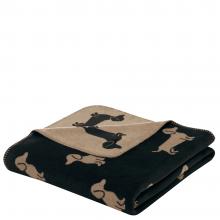 Cawo Dogs Throw Black / Beige