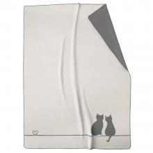 Cawo You & Me Throw Stone / Anthrazit