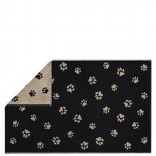 Cawo The Paws Bath Mat Black / Beige