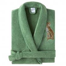 Yves Delorme Contes Ladies Shawl Collar Bathrobe