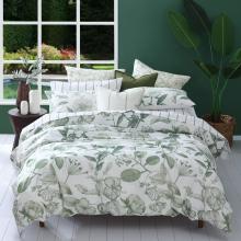 MM Linen Pure Botanical Leaf Duvet Cover Set