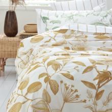 MM Linen Pure Botanical Ochre Duvet Cover Set