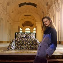 Yves Delorme Brume Ladies Tailored Collar Bathrobe