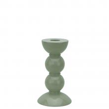 Addison Ross Bobbin Sage Candle Stick 14cm