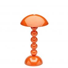 Addison Ross Rechargeable Bobbin LED Portable Lamp Orange