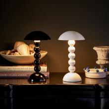 Addison Ross Rechargeable Bobbin LED Portable Lamp Orange