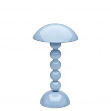 Addison Ross Rechargeable Bobbin LED Portable Lamp Pale Denim