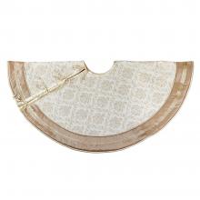 Goodwill Dupion Jacquard Trimmed Tree Skirt