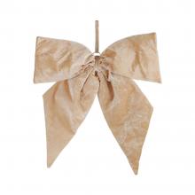 Goodwill Fabric Stuffed Swirl Bow Ornament