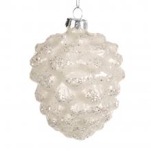 Goodwill Glass Sparkle Pinecone Ornament
