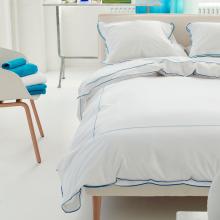 Designers Guild Astor Cobalt Blue Oxford Pillowcase Pair