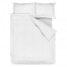 Designers Guild Astor Silver & Slate Oxford Pillowcase Pair