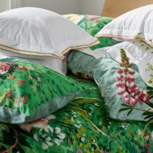 Designers Guild Margaretta Emerald Green Duvet Cover Set