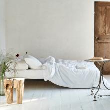 Designers Guild Loweswater Chalk White Duvet Cover Set