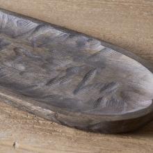 Nkuku Nyati Serving Platter - Dark Brown