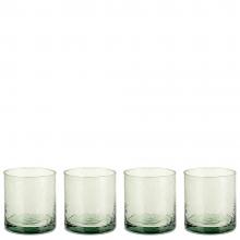 Nkuku Yala Hammered Tumblers - Sage Green