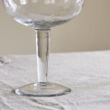 Nkuku Yala Hammered Gin Glasses - Clear