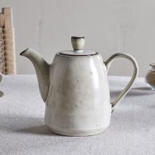 Nkuku Malia Teapot  - Cream 