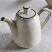 Nkuku Malia Teapot  - Cream 