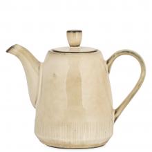 Nkuku Malia Teapot  - Cream 