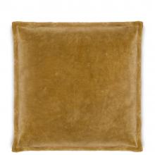 Nkuku Sela Velvet Cushion Cover - Ochre