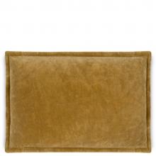Nkuku Sela Velvet Cushion Cover - Ochre