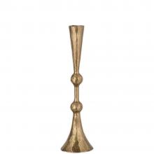 Nkuku Javanee Candle Holders - Antique Brass