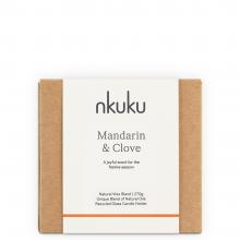 Nkuku Mandarin & Clove One Wick Scented Candle 