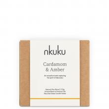Nkuku Cardamom & Amber One Wick Scented Candle 