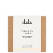 Nkuku Cardamom & Amber Three Wick Scented Candle 