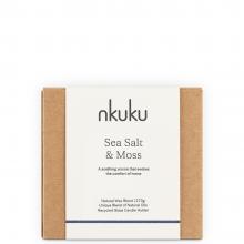 Nkuku Sea Salt & Moss One Wick Scented Candle 