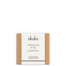 Nkuku Cedarwood & Fig One Wick Scented Candle 