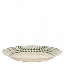 Nkuku Juniper Drop Plates - Cream & Juniper 