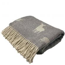 Remony Nature Throw Stag Grey