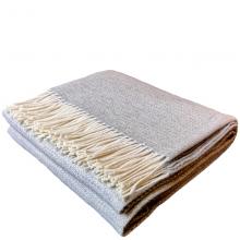 Remony XL Clova Bed Throw Silver