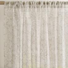 William Morris At Home Sunflower Natural Voile Sheer Curtain Panel