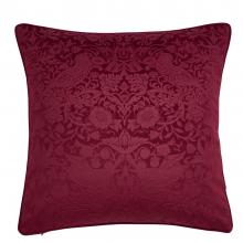 William Morris At Home Strawberry Thief Embossed Cushion Berry