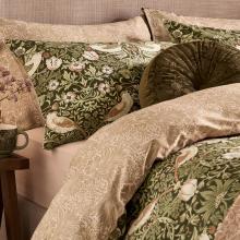 William Morris At Home Strawberry Thief Nettle