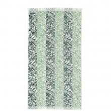 William Morris At Home Rose Stripe Towel Sage