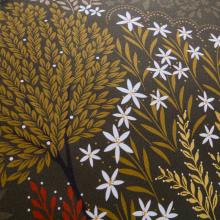 Sara Miller Owl Forest Deep Olive