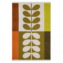 Orla Kiely Stem Check Towels Hazel-Ochre