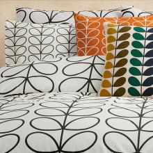 Orla Kiely Linear Stem Charcoal Duvet Cover Set