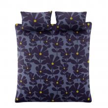 Orla Kiely Wildflower Indigo Duvet Cover Set