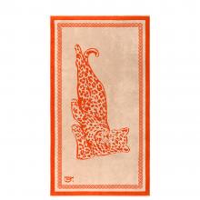 Yves Delorme Léopard Beach Towel Desert